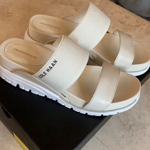 Cole Haan white sandal 7.5